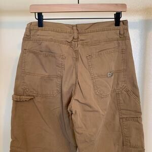 Wrangler Carpenter Fleece Interior Workwear Beige Pants